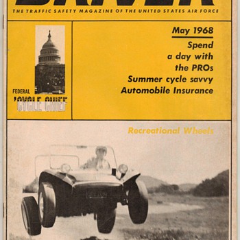 USAF Driver Magazine - May 1968 Issue