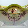 Kralik Glass Bowl with reticulated handles, made for Carl Hosch, ca. 1905