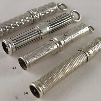 Victorian pencils in Sterling Silver
