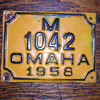 Help? Omaha 1958 license plate