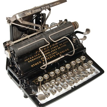 Fitch 1 typewriter - 1888 - Office