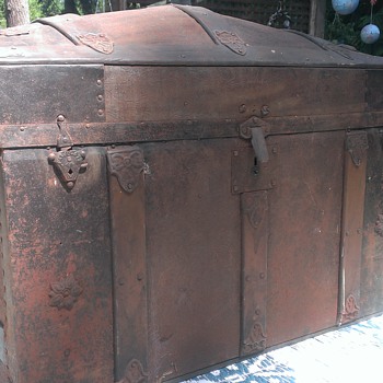 Steamer Trunk Yard Sale Find