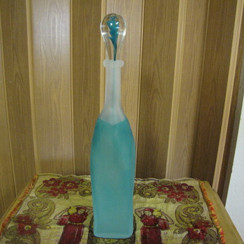 Frosted handmade bottle - Bottles