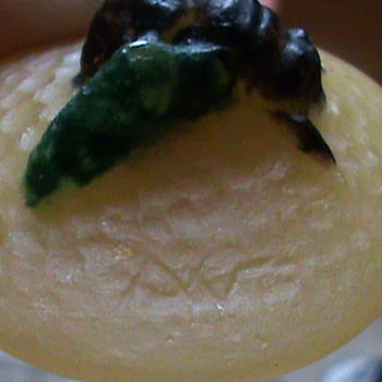 Art Deco Pate De Verre Insect Pendant~ A.W. - Art Deco