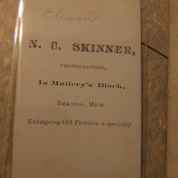 Crayon/ Enlarged images from the late 19th Century - Photographs