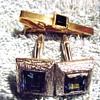1966-1968 mens tie pin and cuflinks.