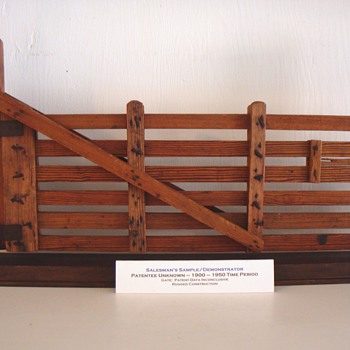 SALESMAN DEMONSTRATOR (SAMPLE) GATE - Advertising