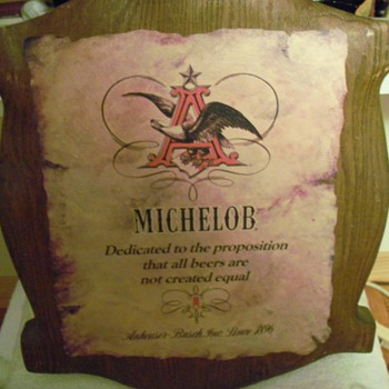Michelob Sign - Breweriana