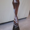 Belgian antique twisted coca-cola bottle - French and Dutch