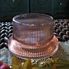 Pink Depression Glass Candleholder or Candy Holder?