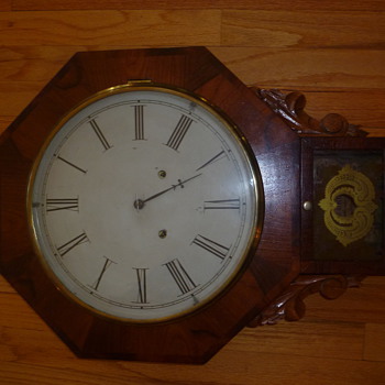 Forestville Pendulum Clock circa 1870 ? - Clocks