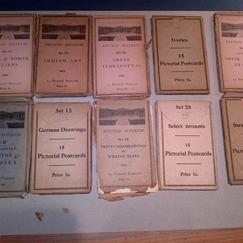 british museum postcard sets