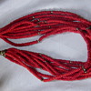 coral bead necklace