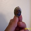 Miniature portrait pin.