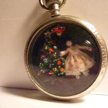 Doll inside Pocket Watch Case - Dolls
