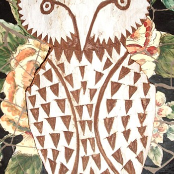 Owl Bark - Folk Art
