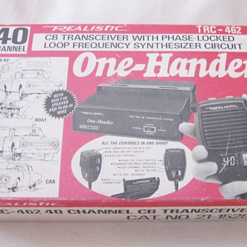 Vintage Realistic 40 Channel CB Transceiver TRC-462 w Box Checkpoint Charlie! - Electronics