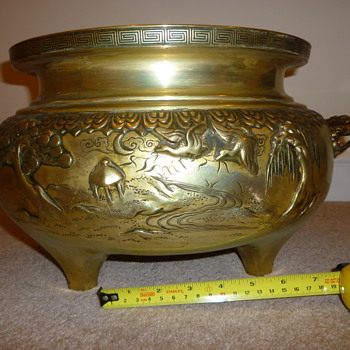 Brass Planter