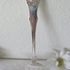 Antique Sterling Herring Spoon Spatula Unknown Maker