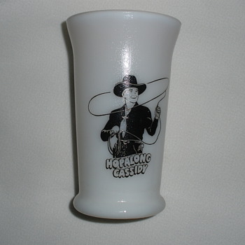Hopalong Cassidy Glass - Glassware