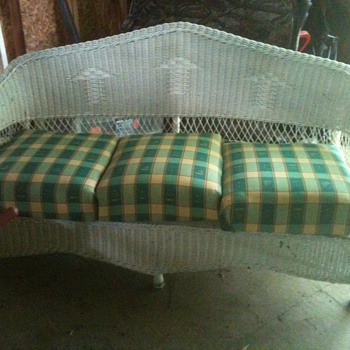 vintage wicker furniture - Furniture