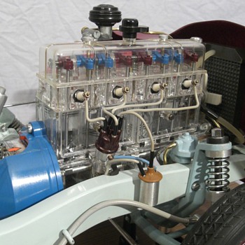 German driving school cutaway models