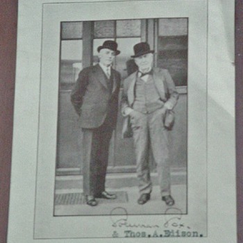 HOO-DAT? with Thomas Edison~known early record artist? - Music