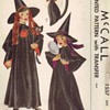Early 1950s Halloween Witches Costume