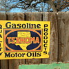 Rare porcelin flange sign