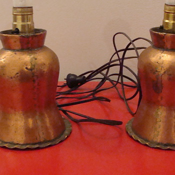 Copper Table Lamps - Lamps
