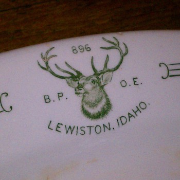 Elks Platter - China and Dinnerware