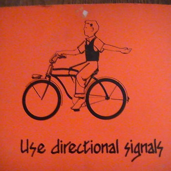 Bicycle saftey posters. - Posters and Prints