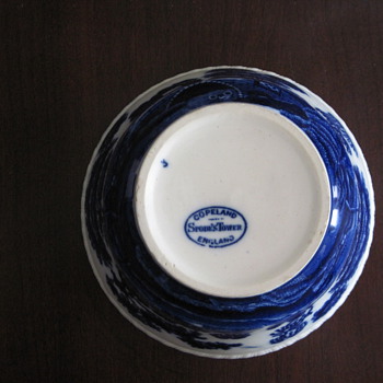 Spode Tower Blue Cranberry?