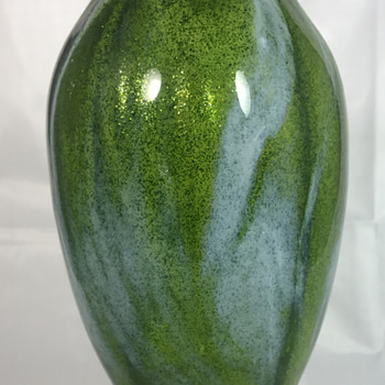 Loetz Adventurin mit Blau vase. Circa 1903. - Art Glass