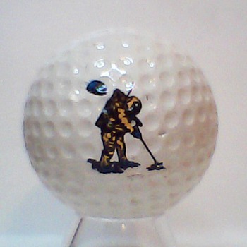 Golf Balls on the Moon!! 