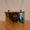 A LUCITE HAND BAG