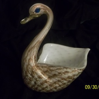 Gravy Boat/Bud Vase?? - Art Glass