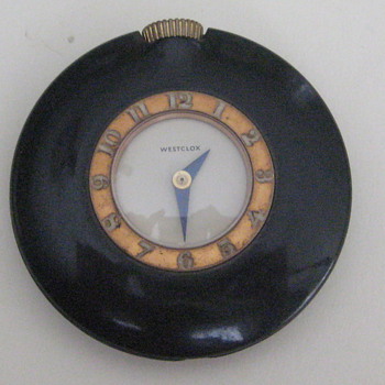 Westclox "Bakelite" Handbag Watch - Pocket Watches