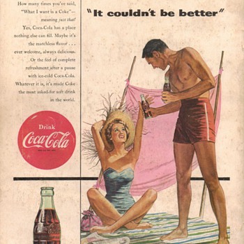 1954 - Coca Cola Advertisement - Advertising