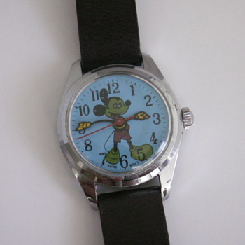 Blue Dial, Green Mickey