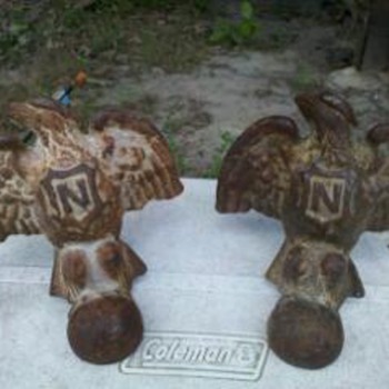 not sure what these cast iron eagles are? 