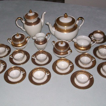 Bavarian Chocolate / Tea Set Mitterteich  - China and Dinnerware