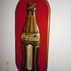 1938 Coca-Cola Thermometer, 7" x 16",  Tin