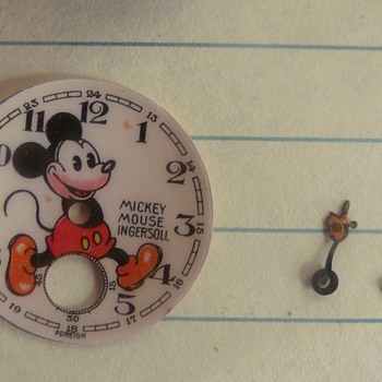 My Latest Project Piece 1936 "Bearded" English Mickey Watch - Wristwatches