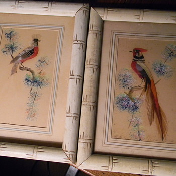 Bird pictures (made of feathers)  - Posters and Prints