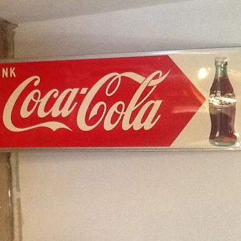 Drink coca-cola sign. - Coca-Cola