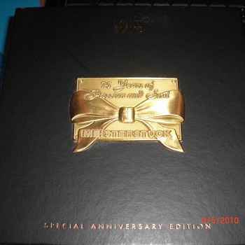 Montblanc 75th Special Anniversary Edition/w Diamond accent