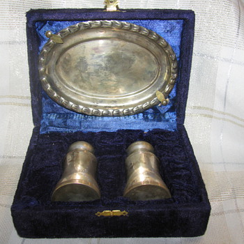 Silver Salt and Pepper Shakers