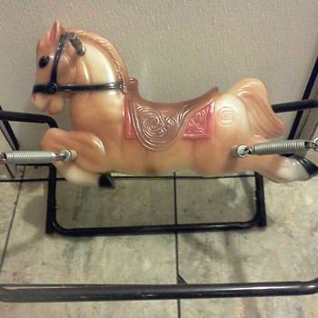  late 1980's rocking horse?!?