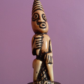 Ox Bone Cameroon Bafo Ancestral Power Figure